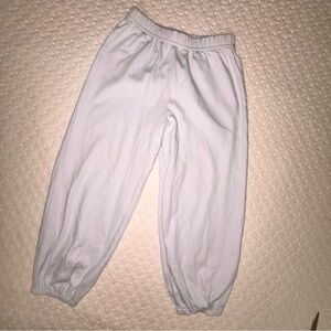 LIME GREEN pastel blue, cotton, bubble pants, boy size 4